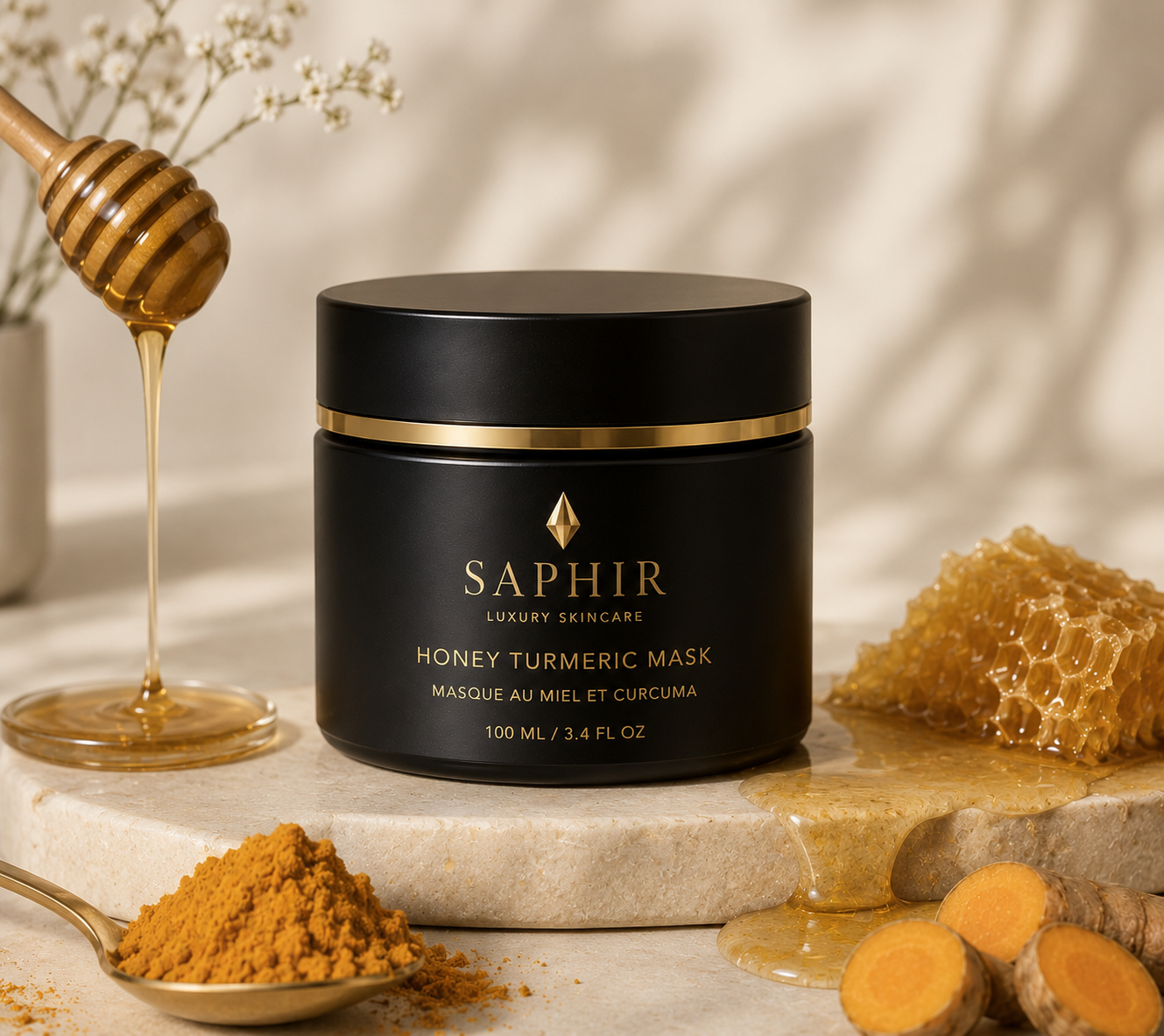 Honey Turmeric Mask